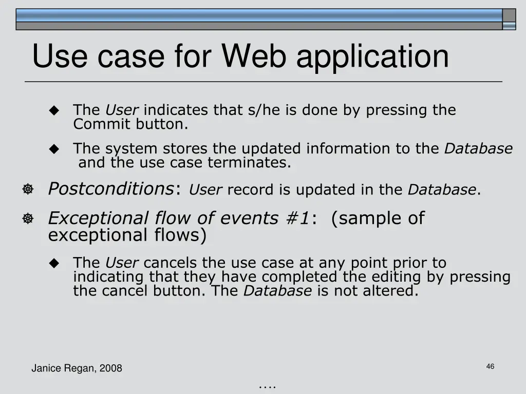 use case for web application 1
