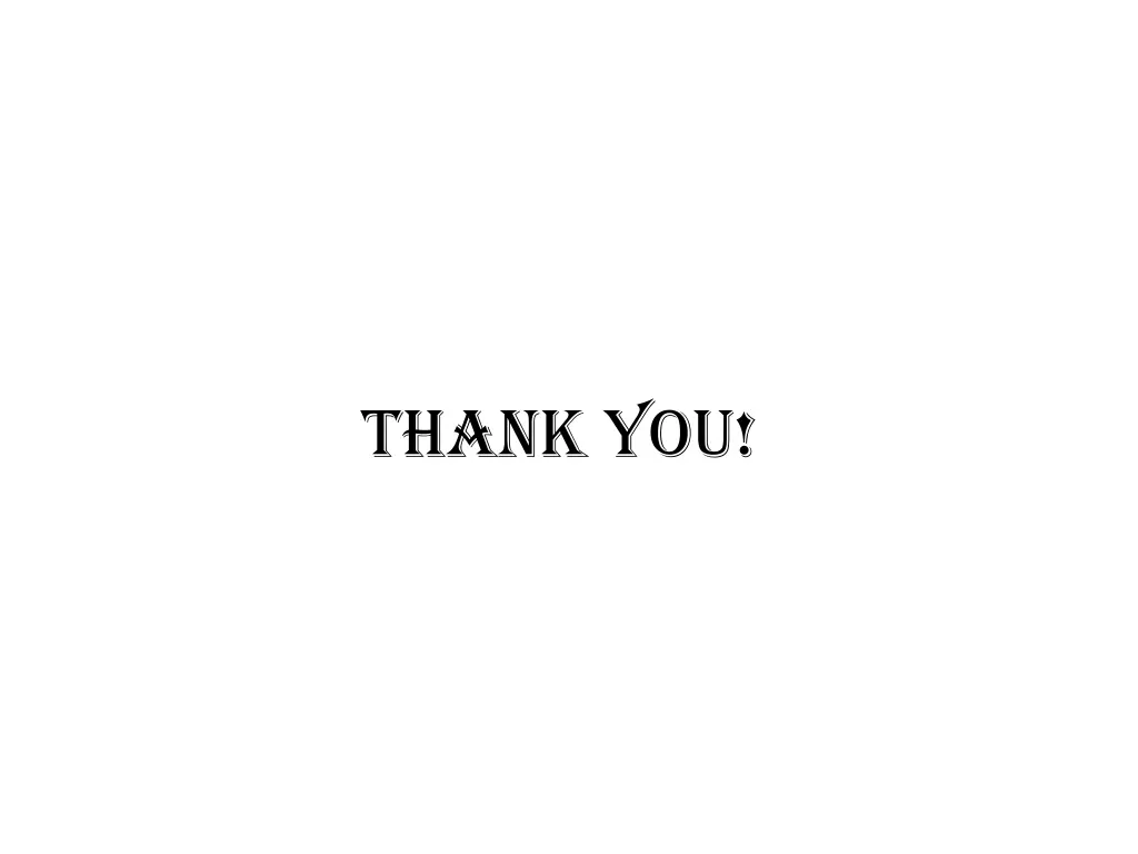 thank you