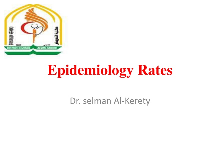 epidemiology rates