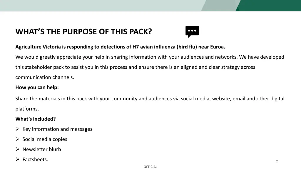 what s the purpose of this pack
