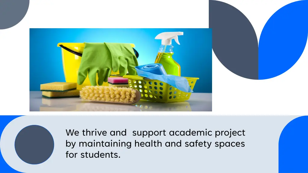 we thrive and support academic project