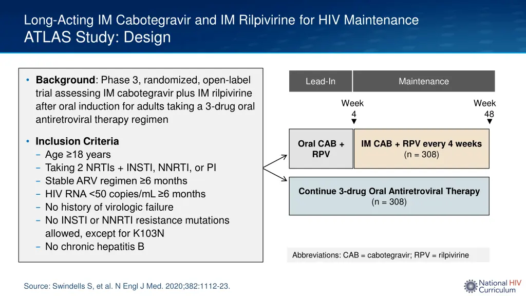 long acting im cabotegravir and im rilpivirine 1