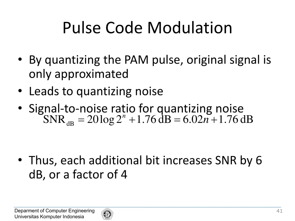 pulse code modulation 1