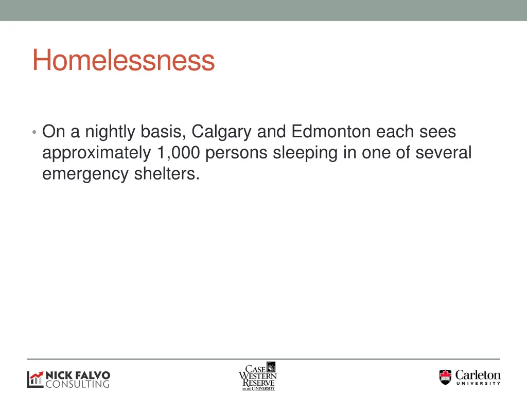 homelessness