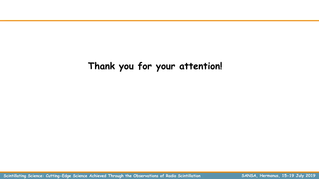 thank you for your attention