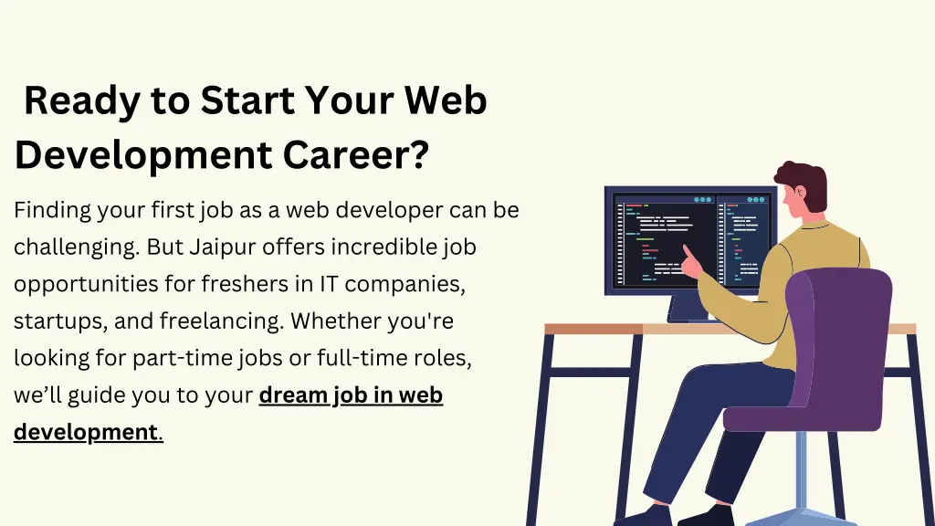 ready to start your web development career