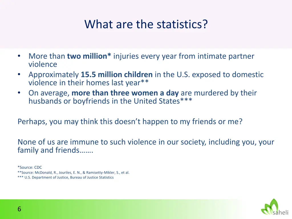 what are the statistics