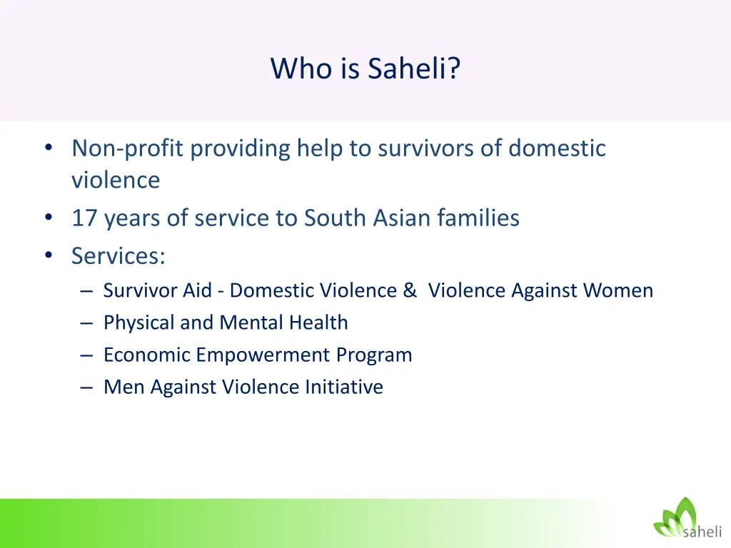 who is saheli