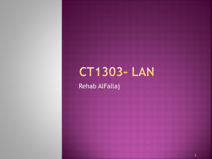 ct1303 lan