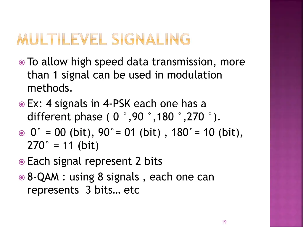 multilevel signaling 1