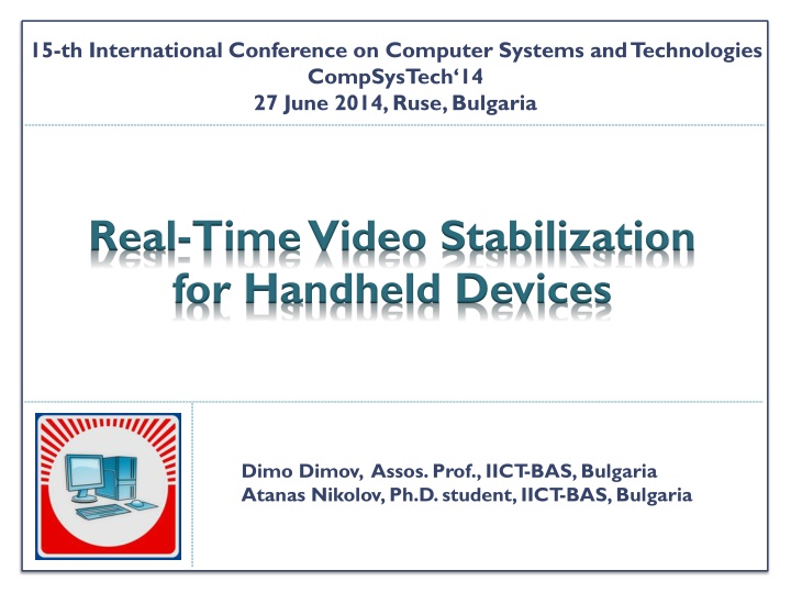 15 th international conference on computer