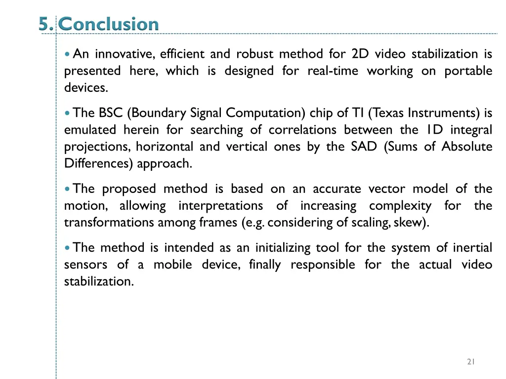 5 conclusion