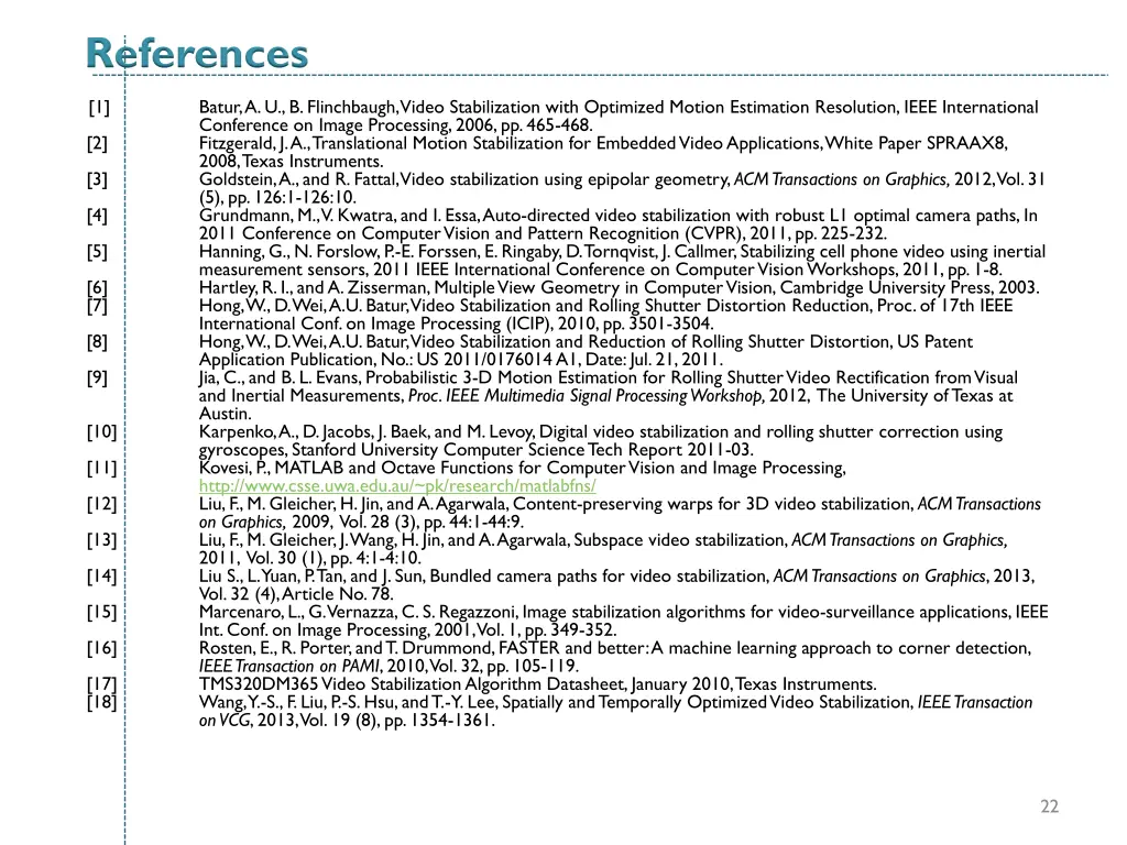references
