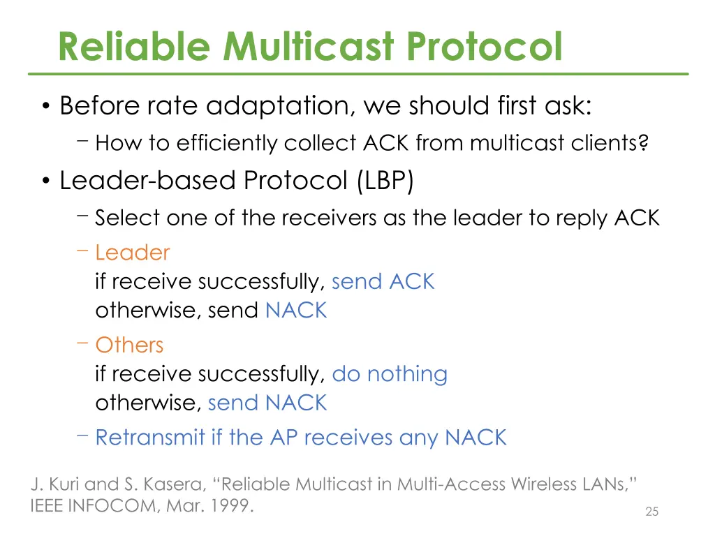 reliable multicast protocol