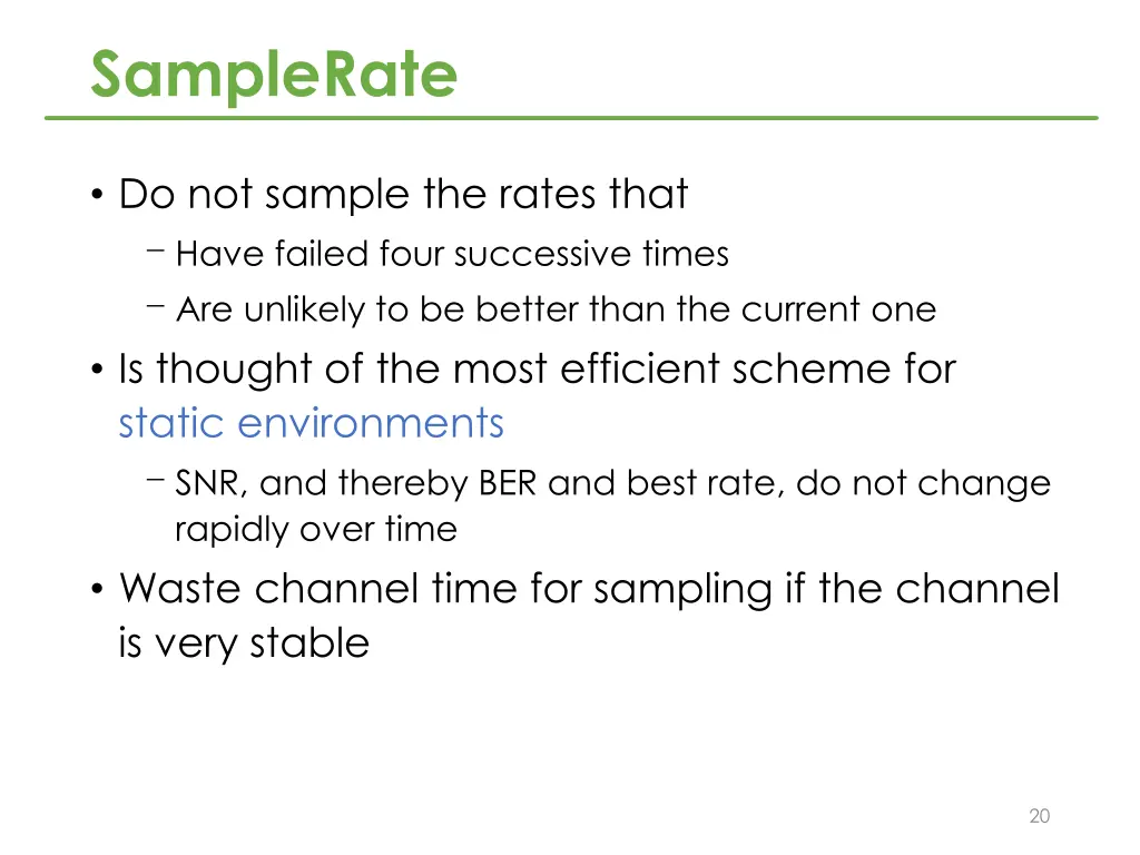 samplerate