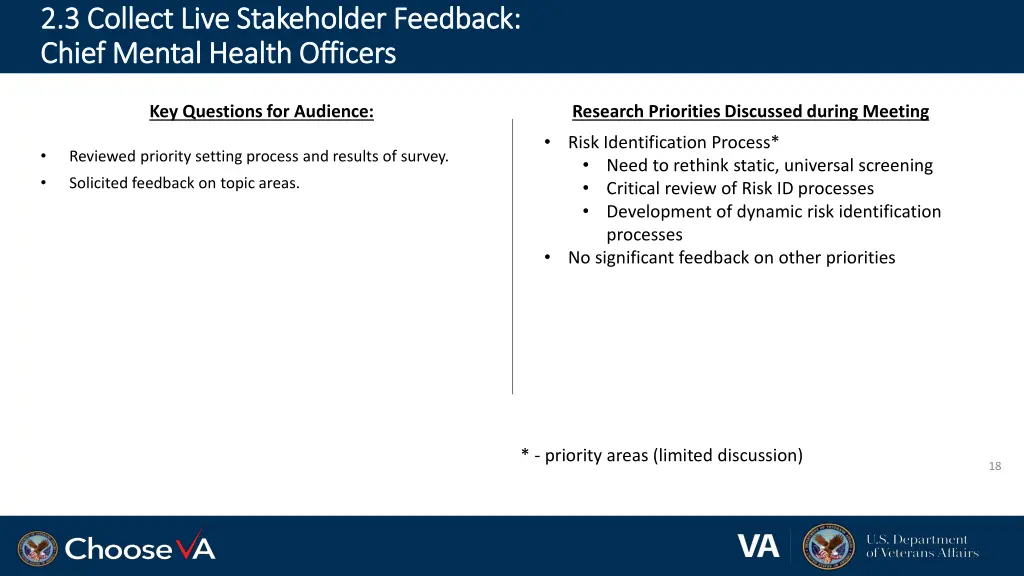 2 3 collect live stakeholder feedback 2 3 collect 3