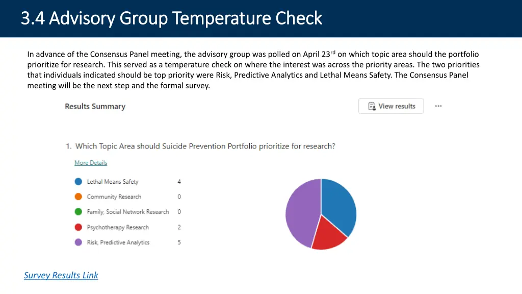 3 4 advisory group temperature check 3 4 advisory
