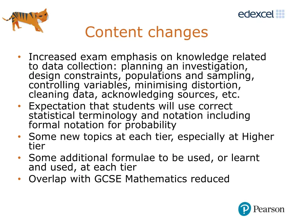 content changes