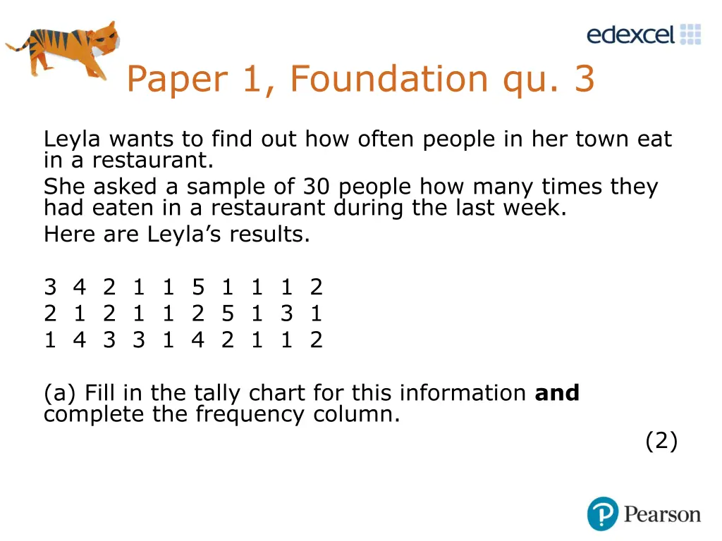 paper 1 foundation qu 3