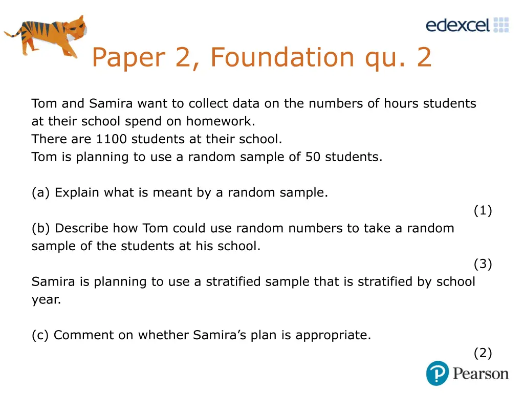 paper 2 foundation qu 2