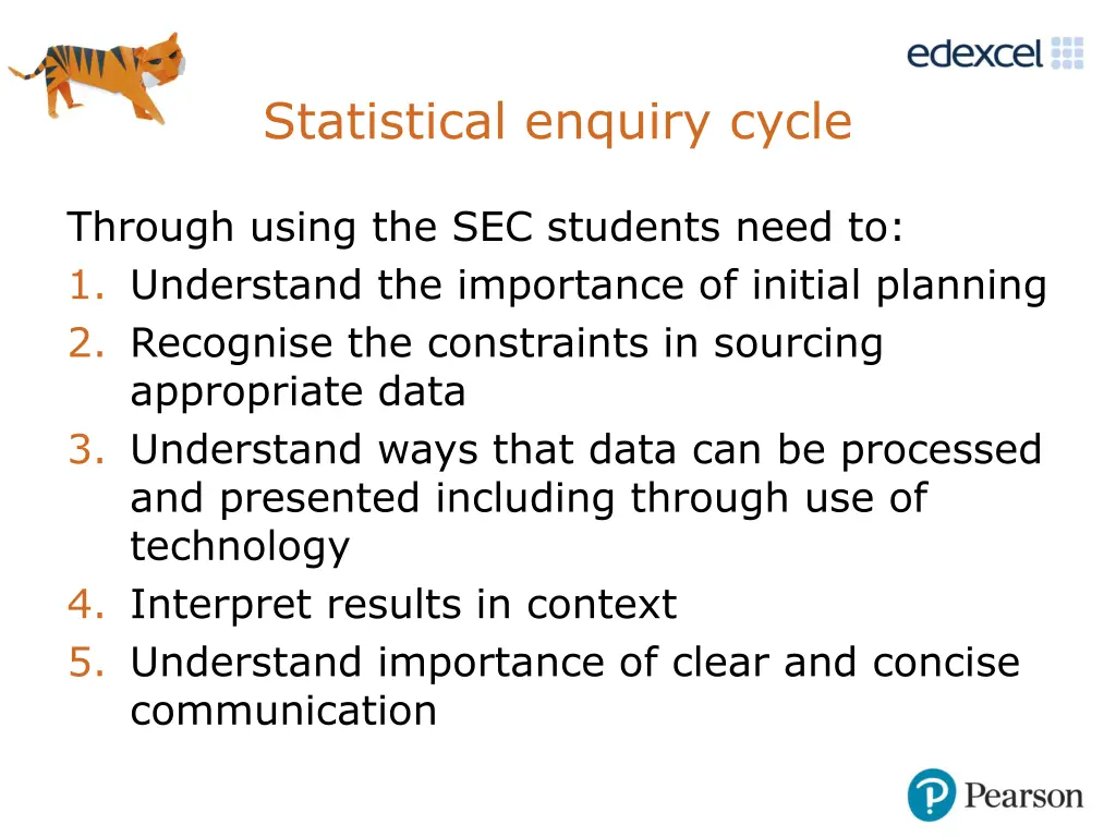 statistical enquiry cycle