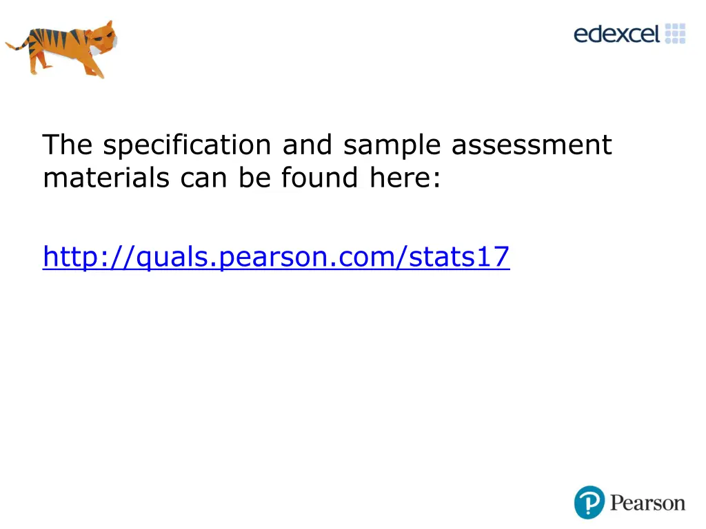 the specification and sample assessment materials