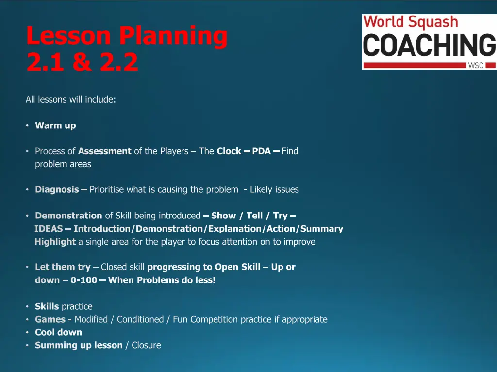 lesson planning 2 1 2 2