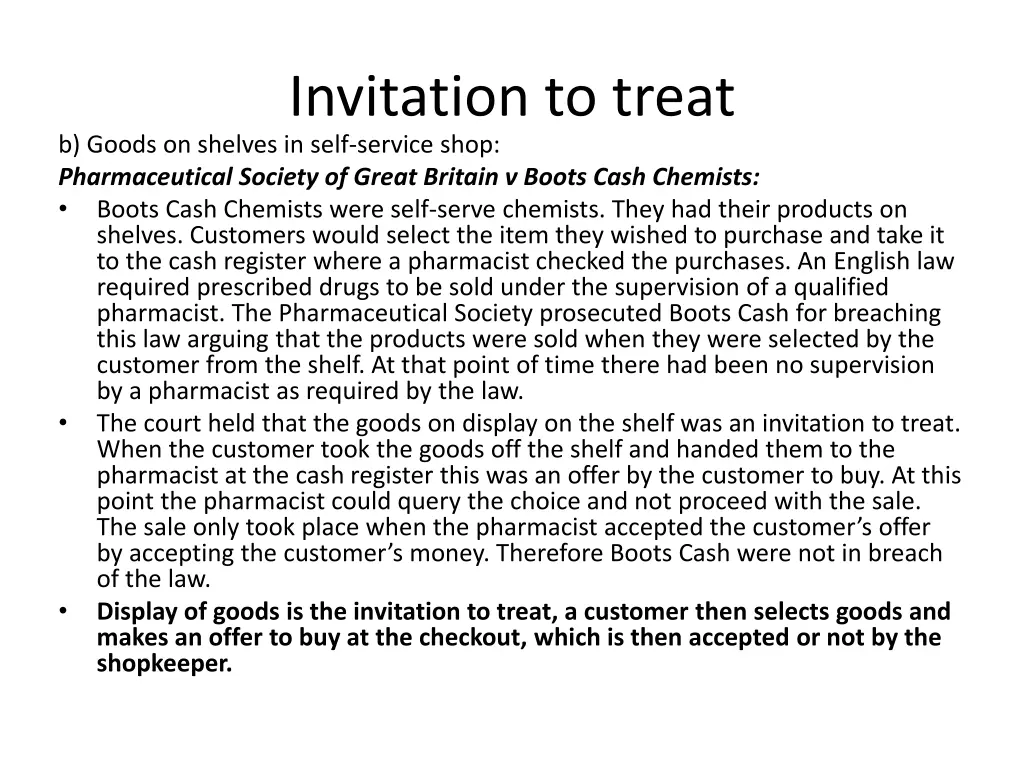 invitation to treat 2