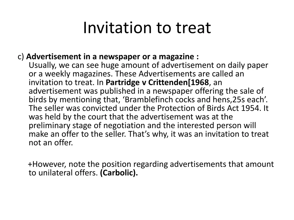 invitation to treat 3