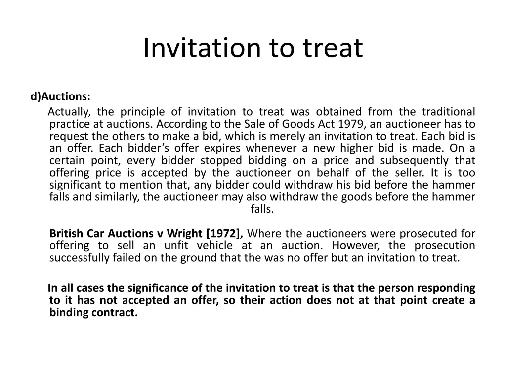 invitation to treat 4