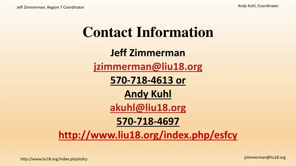 andy kuhl coordinator 25