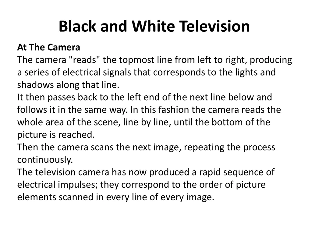 black and white television 1