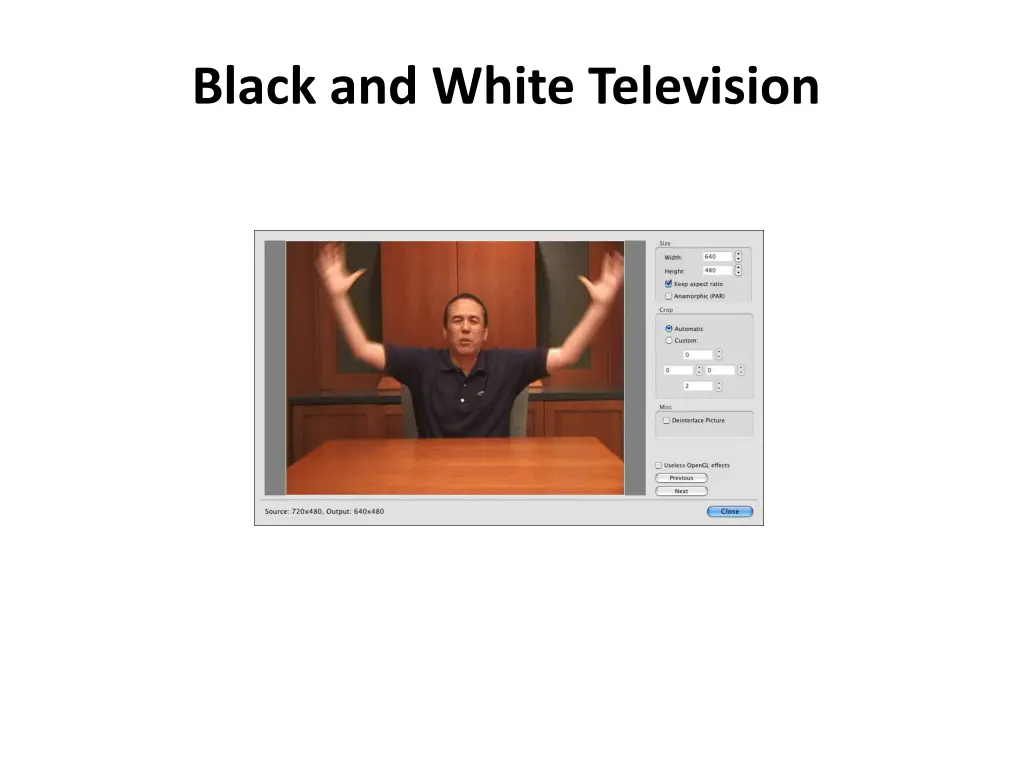 black and white television 7