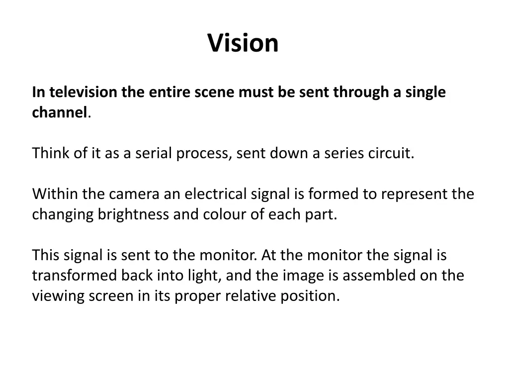 vision