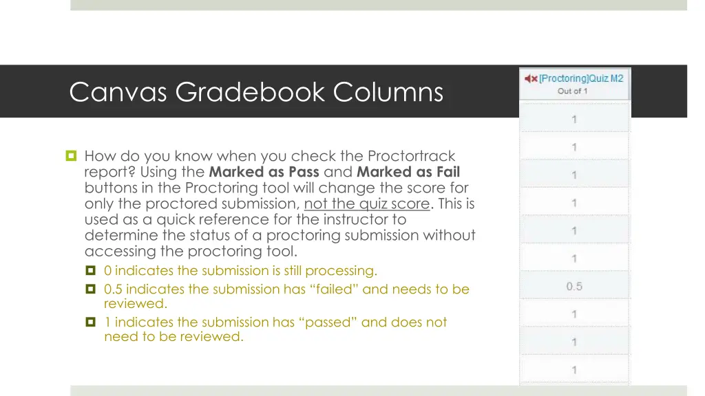 canvas gradebook columns
