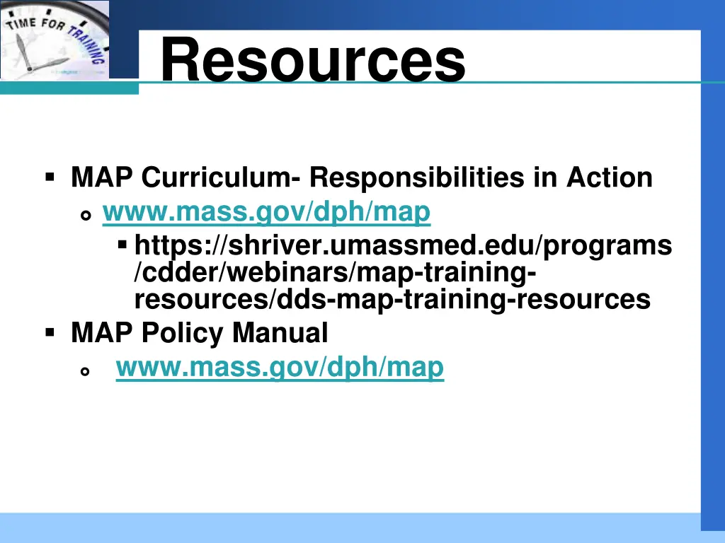 resources