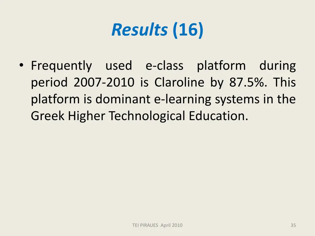 results 16