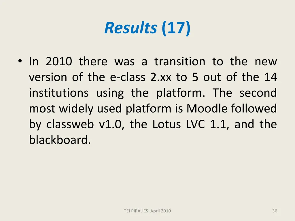 results 17