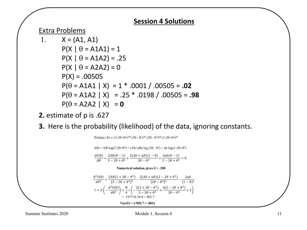session 4 solutions