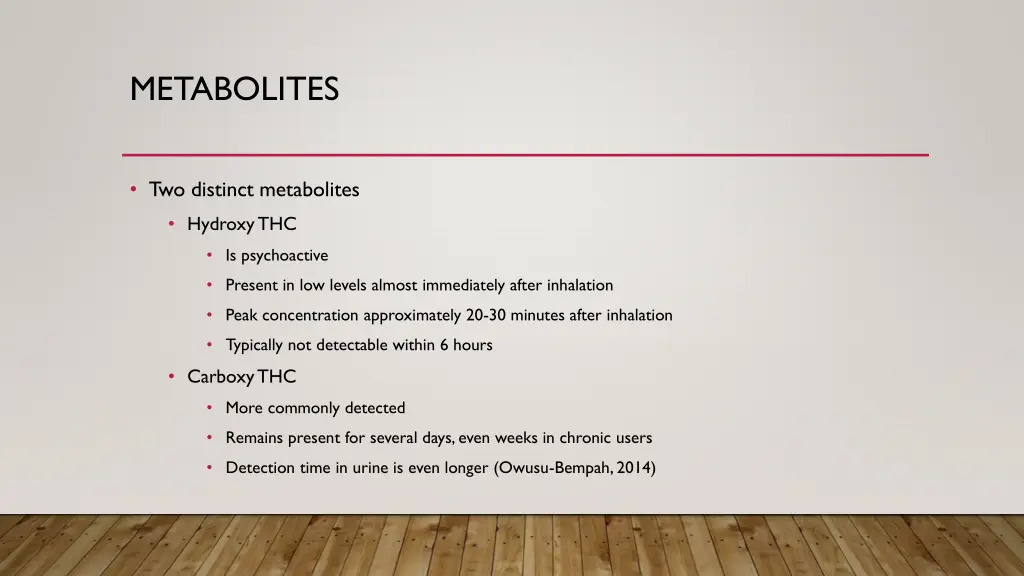 metabolites