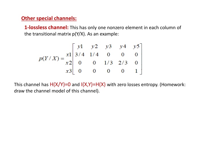 other special channels