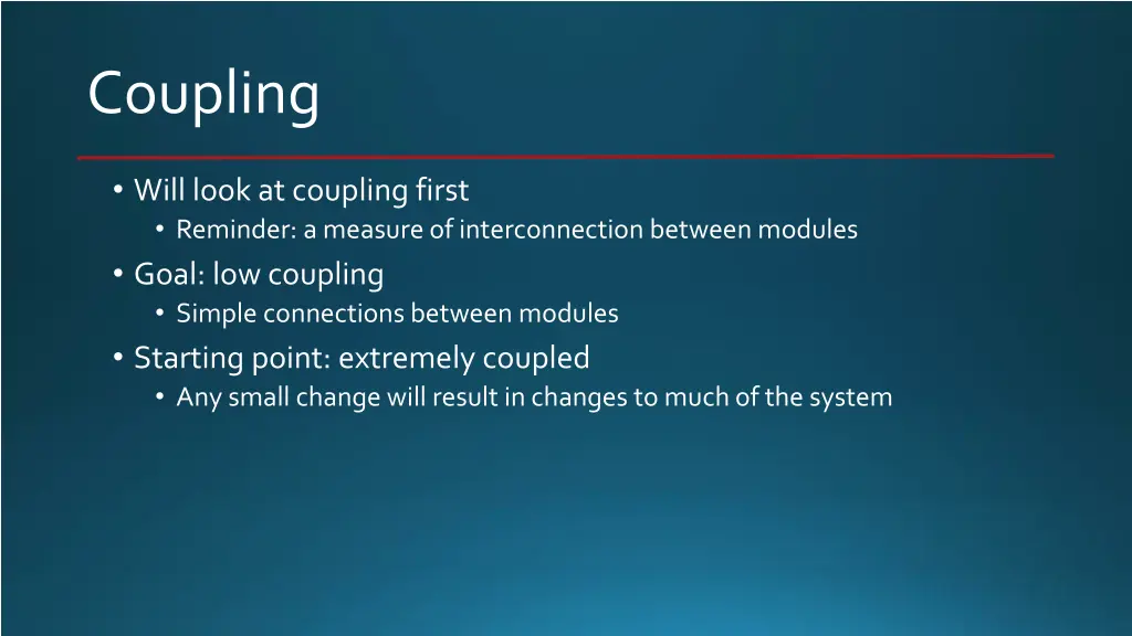 coupling