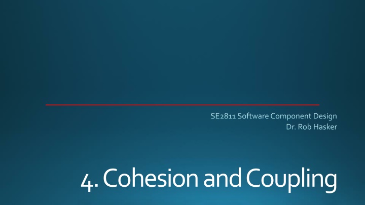 se2811 software component design
