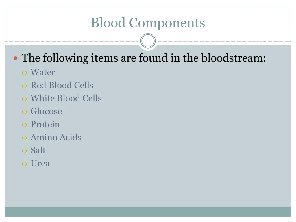 blood components
