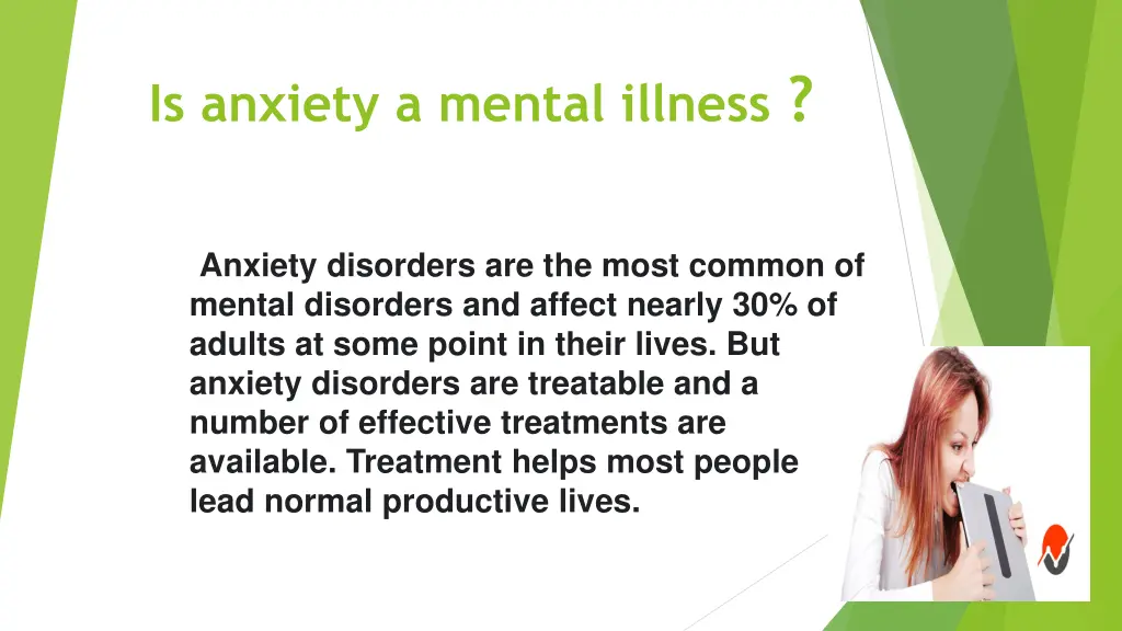 is anxiety a mental illness