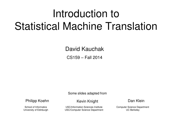introduction to