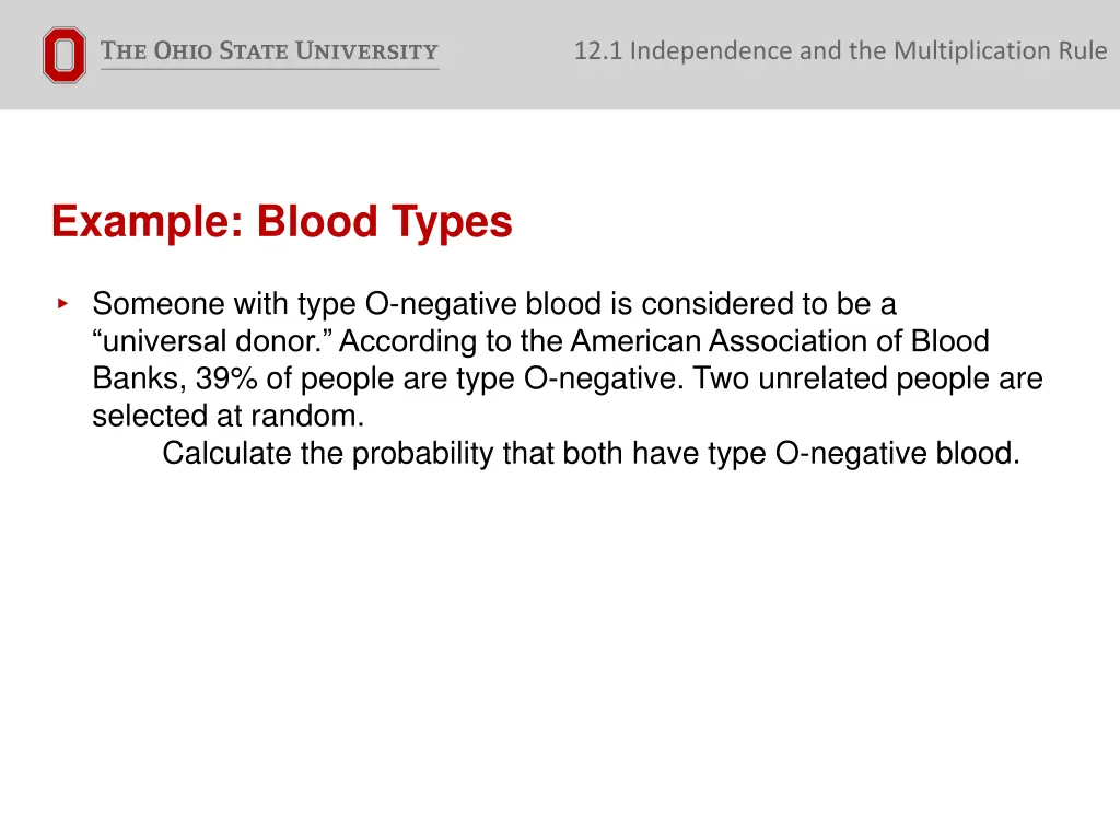 12 1 independence and the multiplication rule 1