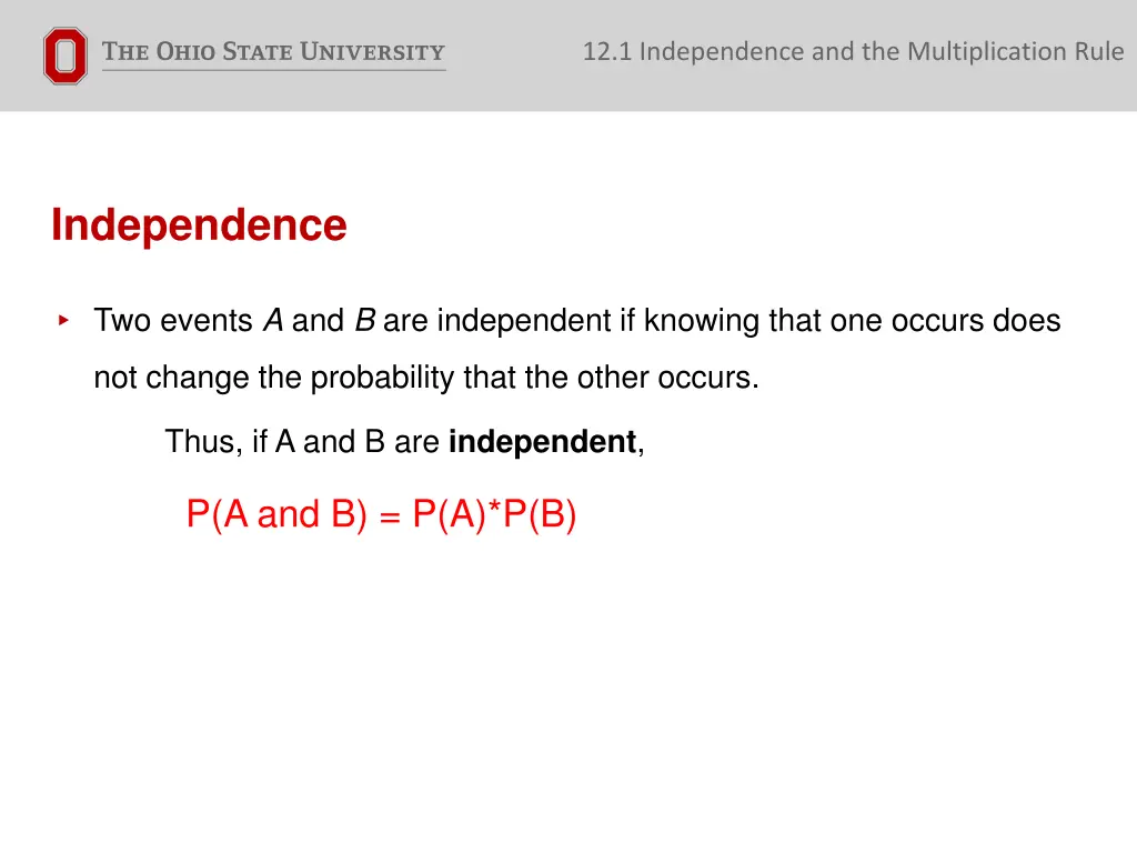 12 1 independence and the multiplication rule
