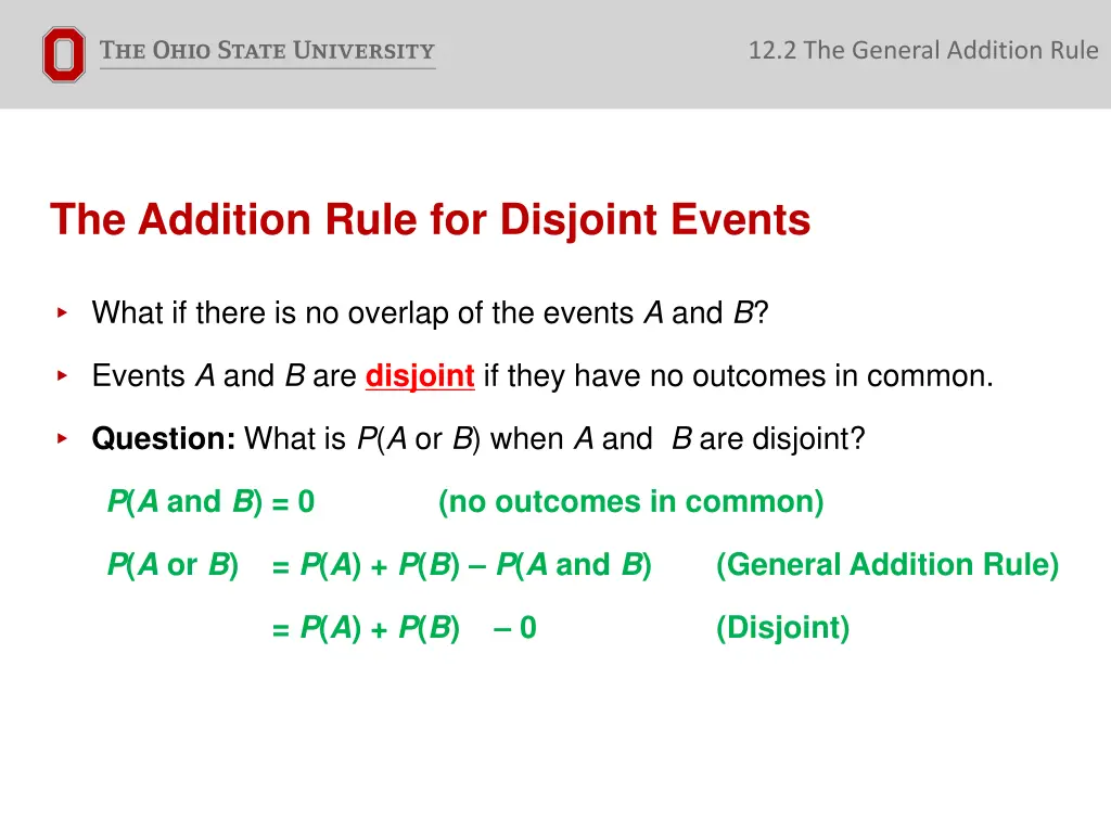 12 2 the general addition rule 11