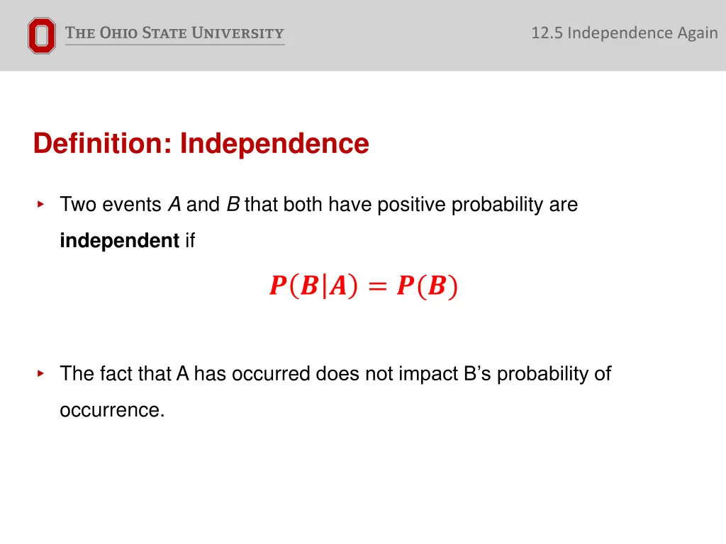 12 5 independence again